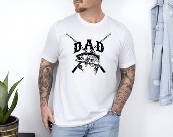 Dad Fishing T-Shirt, Fisherman Gift, Father's Day Gift, Fish Shirt, Gone Fishing Tee, gift for dad, Fishing Gift For Dad