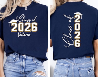 T-shirt de remise des diplômes, Graduation sur mesure, Diplômé 2026, Chemise promotion 2026, Fille de l'obtention du diplôme, Obtention du diplôme du fils, Obtention du diplôme de l'enseignant