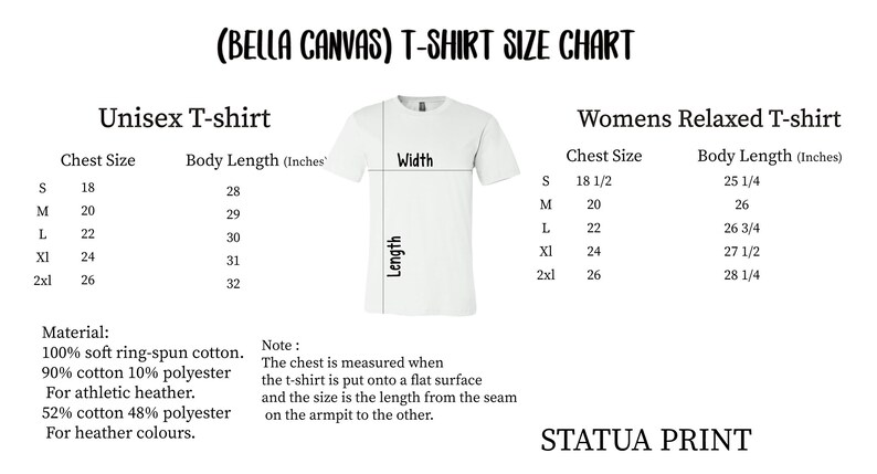 a women's t - shirt size guide