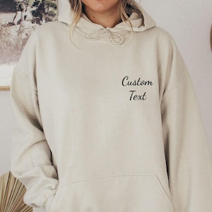 Custom Text Hoodie, Your Text Here, Custom Print Hoodie, Custom Design Hoodie, Personalised Hoodie, Kids Custom Hoodie, Custom Photo Hoodie