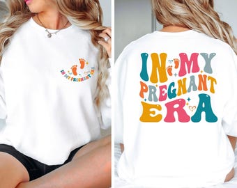 Pregnancy Sweatshirt, New Mum Gift, Pregnant Sweater, Mum To Be Gift, Pregnancy Gift,  Pregnancy Reveal, Baby Announcement, Maternity Gift