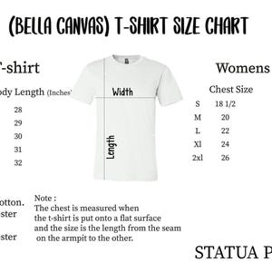 a women's t - shirt size guide