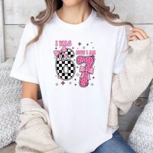 67 Meme Shirt, Kids 6 7 Shirt, I Was 6 Now I'm 7 Shirt, Funny 7th Birthday Tee, 67 Tee, 7 Year Old Tee,Birthday Girl T-Shirt immagine 2