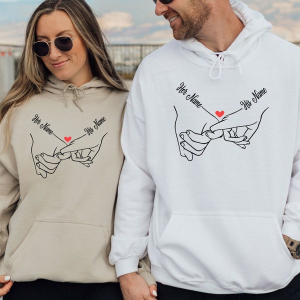 Wedding Hoodie, His and Hers, Bride Hoodie, Gift For Couple, Wifey Hubby Top,  Anniversary Hoodie, Bridesmaid Jumper, Personalised Couple