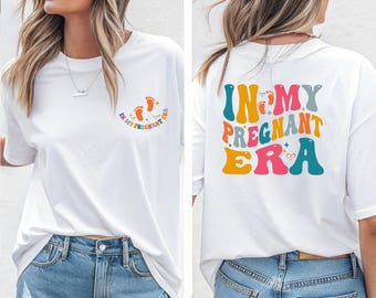 Maternity Shirt, Mum To Be Gifts, Pregnant Shirt, Mum To Be Tshirt, Pregnant Mum Tee, Pregnancy Reveal, Baby Announcement, Double Side Tee
