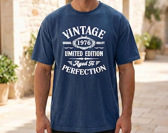 T-shirt vintage 1986 Comfort Colors®, vieilli jusqu'à la perfection, t-shirt édition limitée, cadeau d'anniversaire 1976