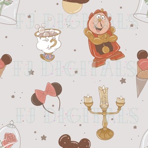 Magical Vibes | Digital Seamless Pattern