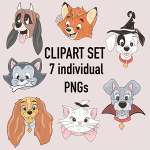 Halloween Animals | Set of 7 | Clip Art
