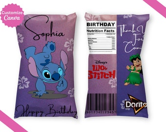 Stitch Chip Bags Vorlage