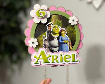 Adorno para tarta de ogro personalizado