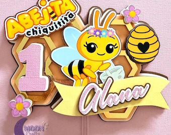 Abejita Chiquitita Cake Topper / Abeja Topper