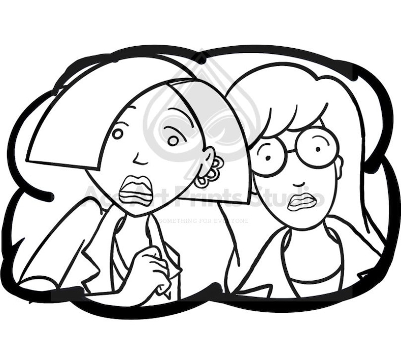 Daria Coloring Coloring Pages
