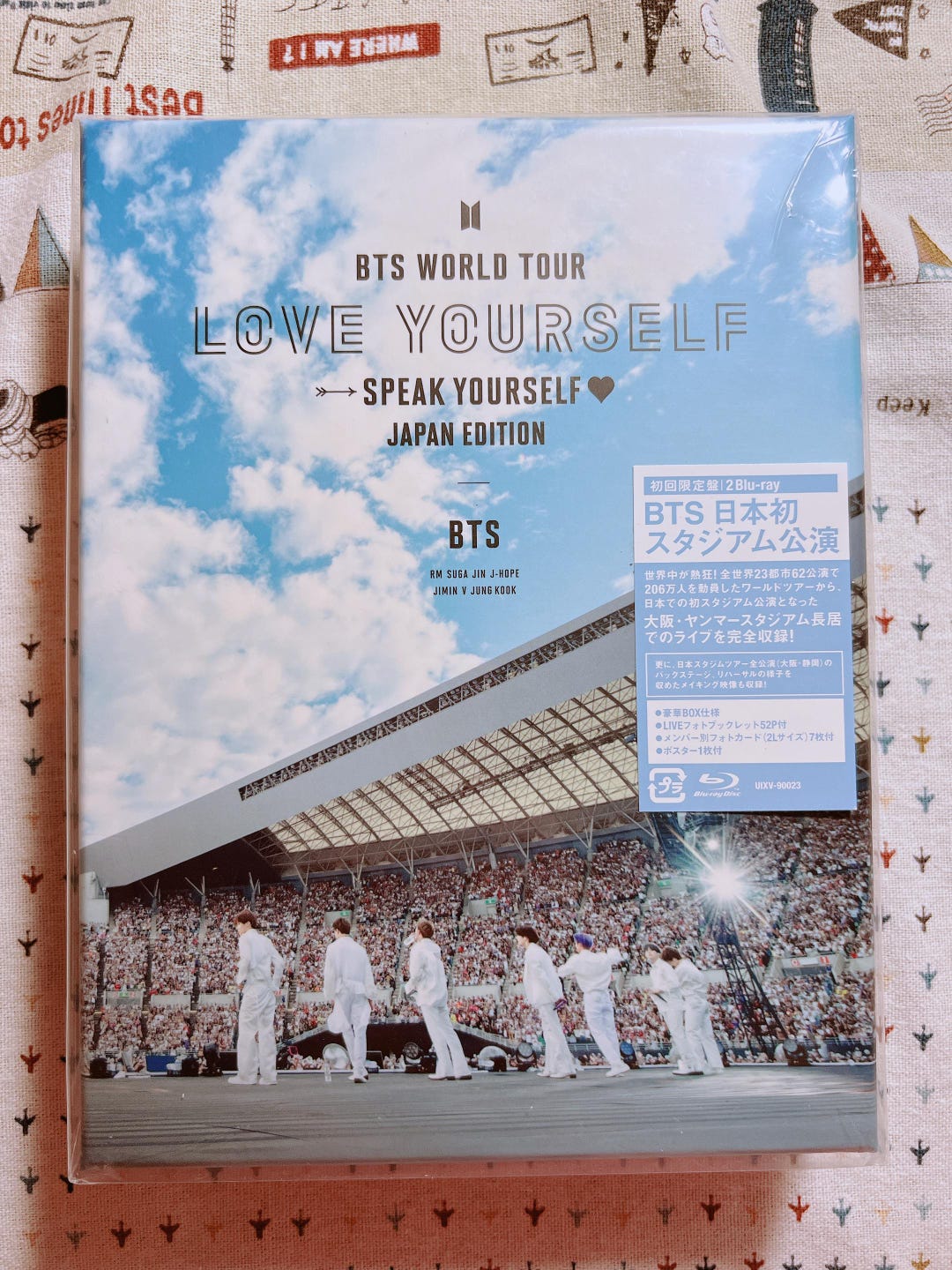 BTS WORLD TOUR LOVE YOURSELF NEW YORK BLU RAY - Kpop USA
