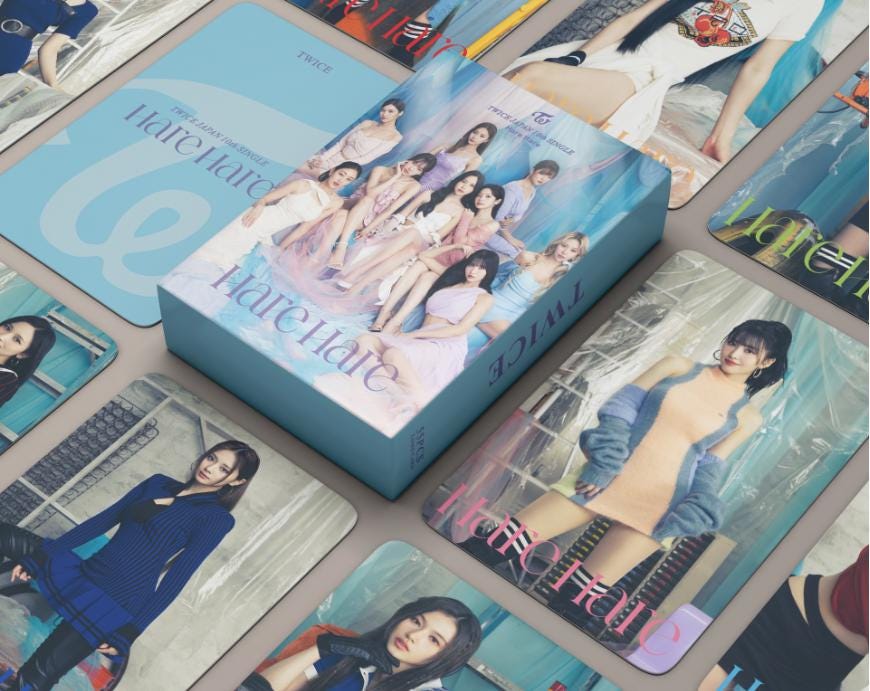 TWICE 55PCS/Pack Lomo Photocard, Keychain, Cardholder , Card case, Nayeon, Jeongyeon, Momo, Sana, Jihyo, Mina, Dahyun, Chaeyoung, Tzuyu