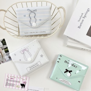 KPOP 3 Inch Photocard Album Binder | Polaroid Photo Album/Korean Style Collect Book Photocard/ Baby Bear Card Storage Book