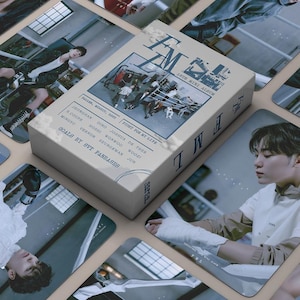 Seventeen 55PCS/PACK Fanmade Lomo Photocard Darl+ing | Attacca | Face the Sun | SECTOR 17 92PCS Sticker
