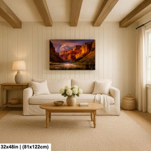 Grand Canyon Sunrise Wall Art: Colorado River Landscape Photography image 11
