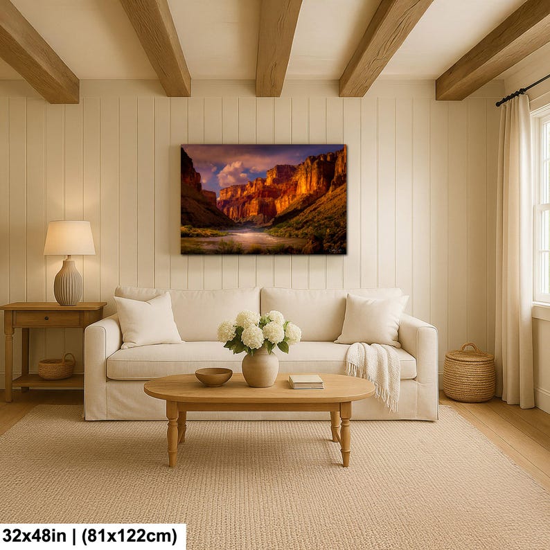 Grand Canyon Sunrise Wall Art: Colorado River Landscape Photography image 11
