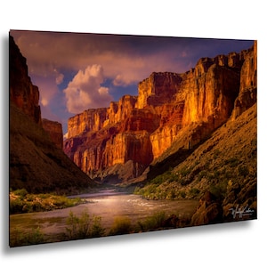 Grand Canyon Sunrise Wall Art: Colorado River Landscape Photography image 1
