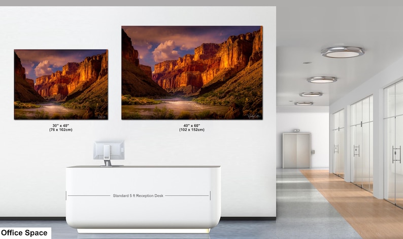 Grand Canyon Sunrise Wall Art: Colorado River Landscape Photography image 15