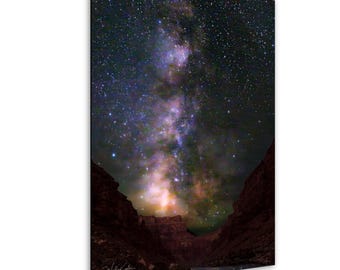 Grand Canyon Milky Way Print: Night Sky Starscape Photography