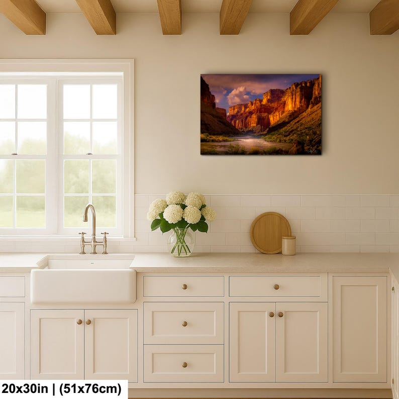 Grand Canyon Sunrise Wall Art: Colorado River Landscape Photography image 6
