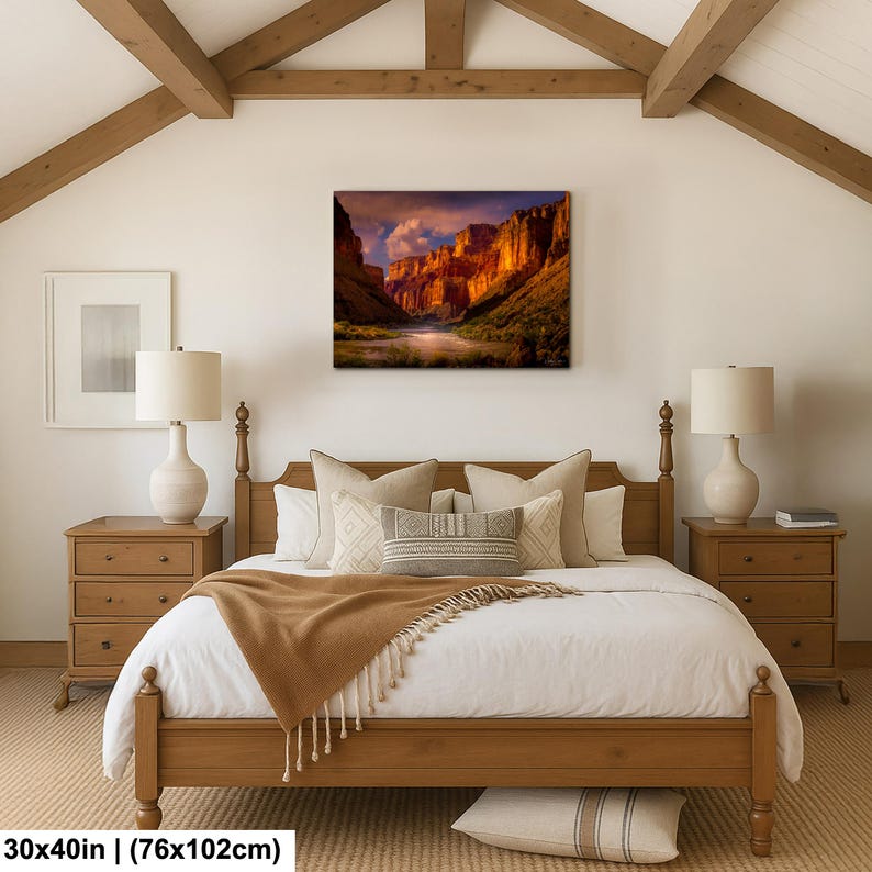 Grand Canyon Sunrise Wall Art: Colorado River Landscape Photography image 10
