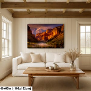 Grand Canyon Sunrise Wall Art: Colorado River Landscape Photography image 12