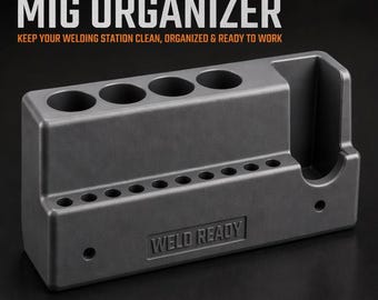 Organizador MIG / Soporte para alicates de soldadura, almacenamiento de puntas, accesorio para carro magnético
