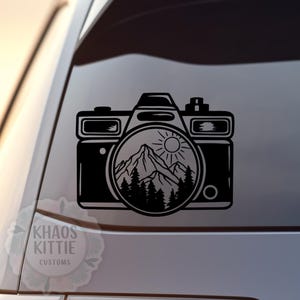 Wilderness Photographer Decal - Sticker for Cars, Laptop, Vehicle, Custom.