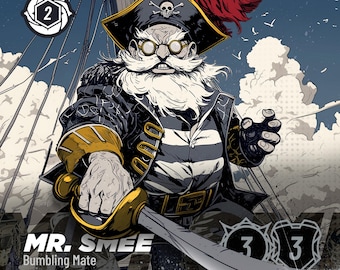 M. Smee Bumbling Mate Foil Lorcana Proxy