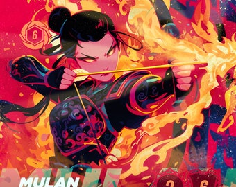 Mulan Elite Archer Lorcana Proxy