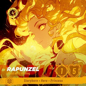 Rapunzel Gifted with Healing Lorcana Proxy