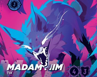 Madam Mim Fox Foil Lorcana Proxy