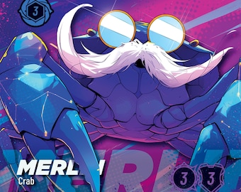Feuille de crabe émeraude Lorcana Proxy