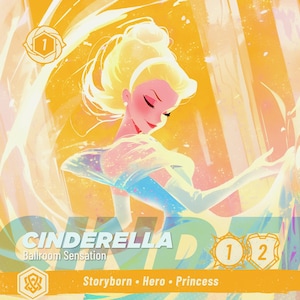 Cinderella Ballroom Sensation Foil Lorcana Proxy