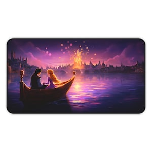 Tapete de juego TCG de luces flotantes
