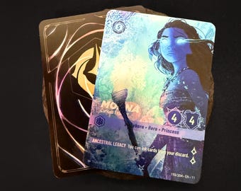 Moana Curious Explorer Foil Lorcana Proxy
