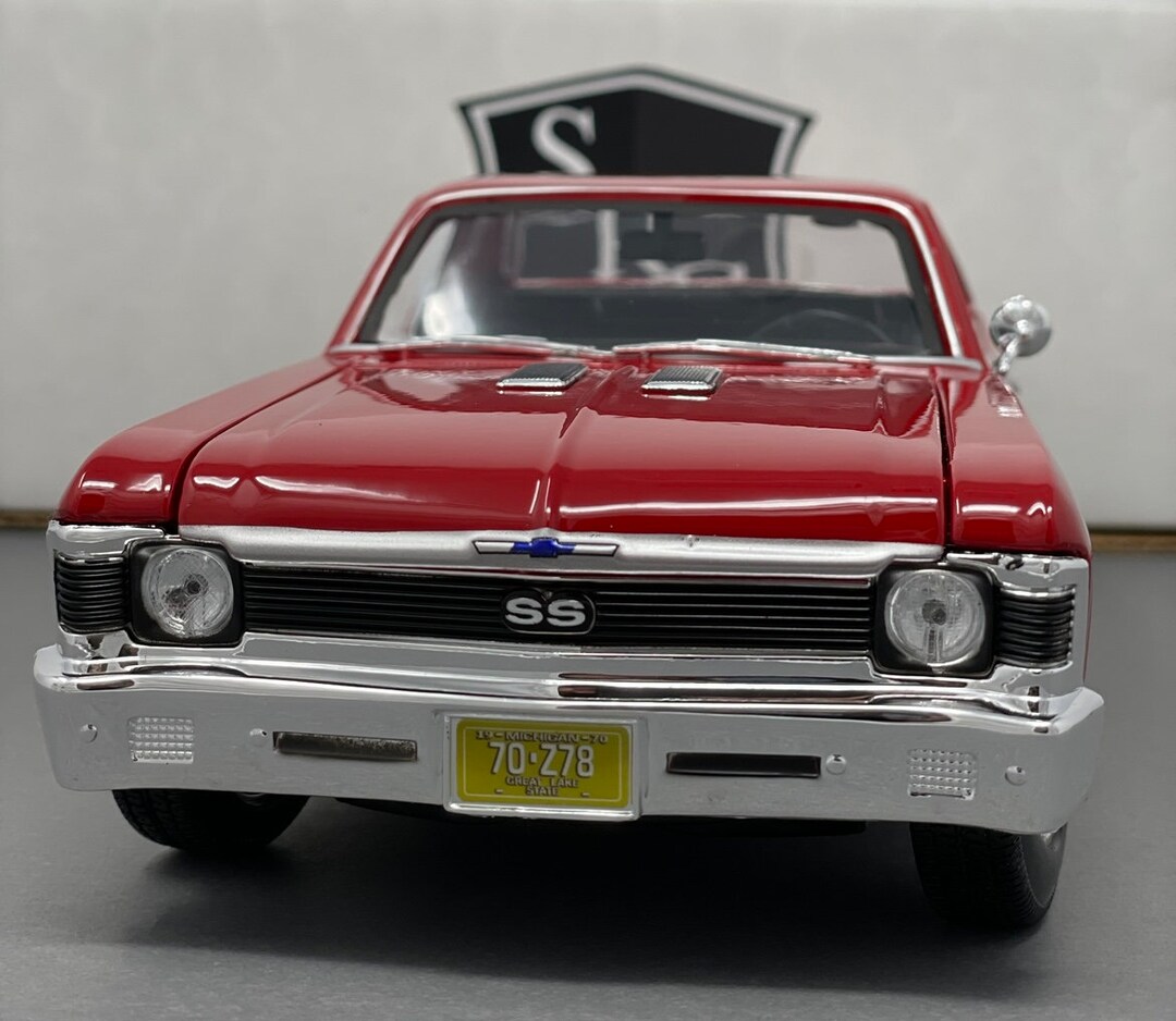 GMP 1:18 Nova SS Hurst 500 Miles Sweepstakes Año de construcción 1970