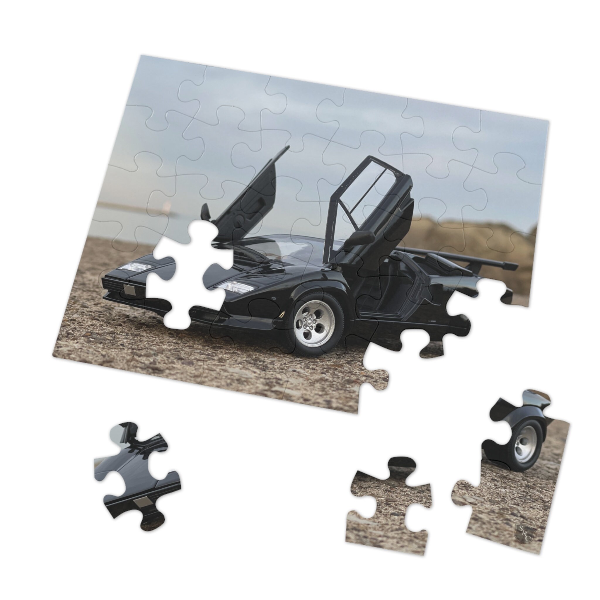 Lamborghini Countach - SRC Jigsaw Puzzle (30, 110, 252, 500