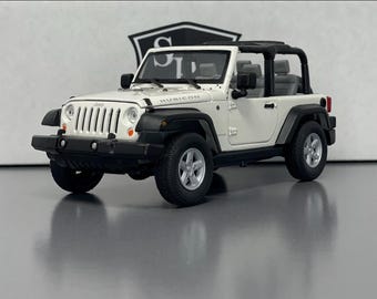 Miniature Matchbox 1/64 - Jeep Wrangler Jurassic World 2018 - NEUVE - Boîte Non Ouverte