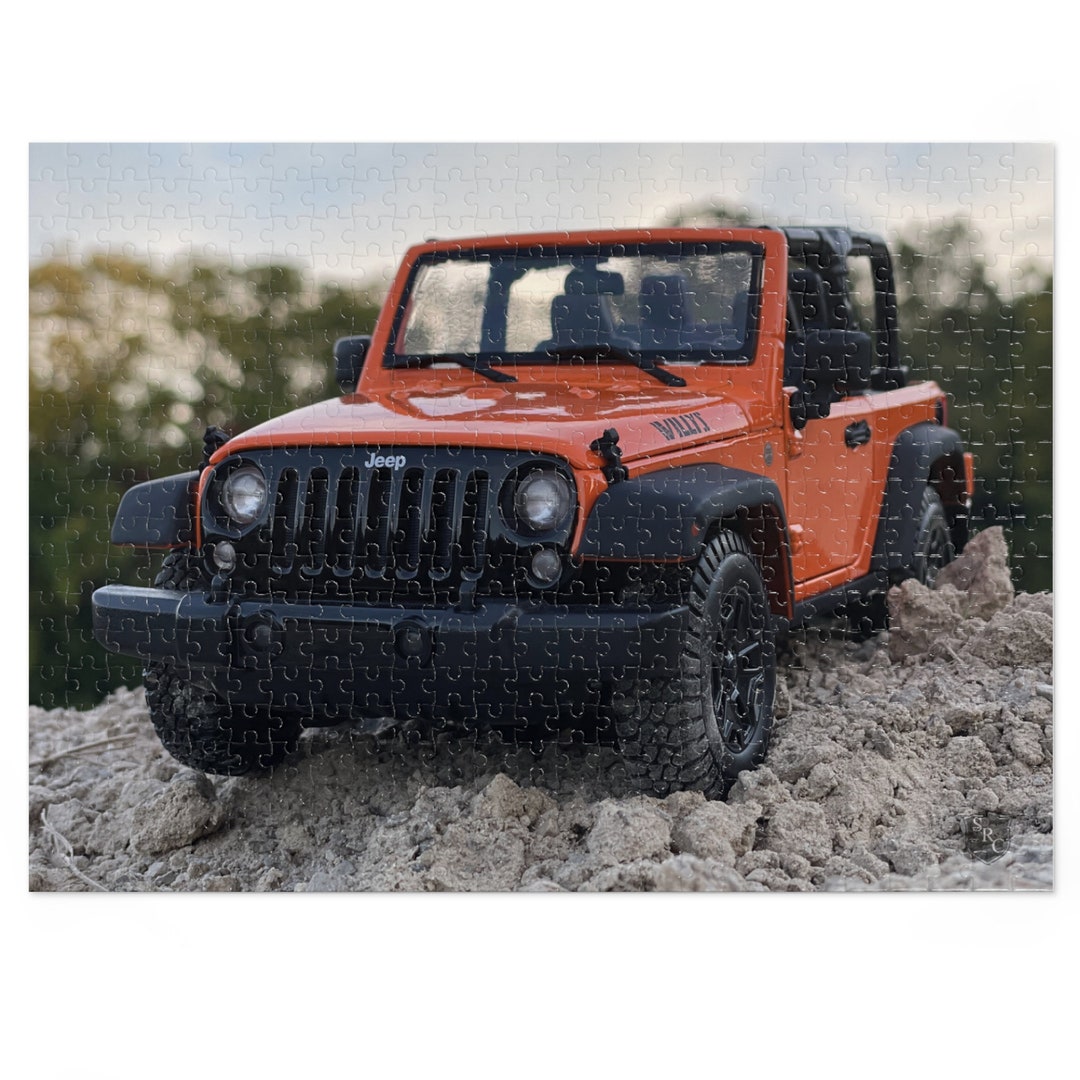 Jeep Wrangler Willys SRC Jigsaw Puzzle 30, 110, 252, 500, 1000piece Etsy