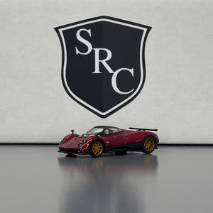 Pagani Zonda F - PosterCars 1:64 Diecast
