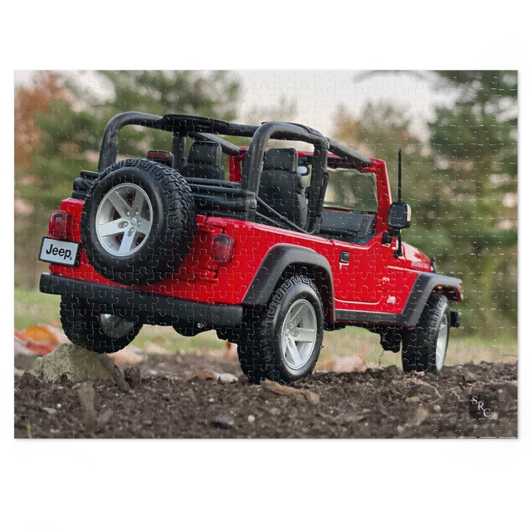 Jeep Wrangler SRC Jigsaw Puzzle 30 110 252 500 Etsy