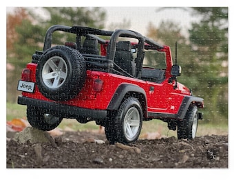 Jeep Wrangler - SRC Jigsaw Puzzle (30, 110, 252, 500, 1000-Piece)