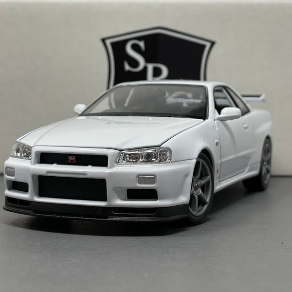 Nissan Skyline GTR R34 - Welly 1:24 Diecast