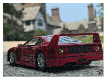 フェラーリ F40 ジグソーパズル、1000ピース (765 x 525 mm