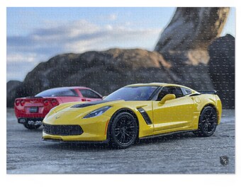 Chevrolet Corvette C6 & C7 - SRC Jigsaw Puzzle (110, 500, 1000 - Piece)