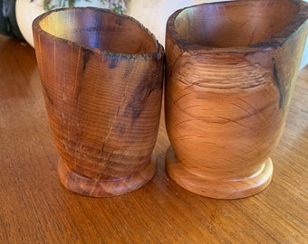 Alder Live Edge Cups