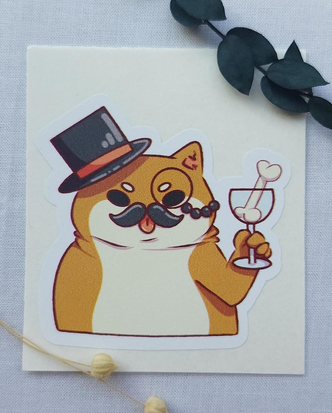 Shiba Sticker - Etsy